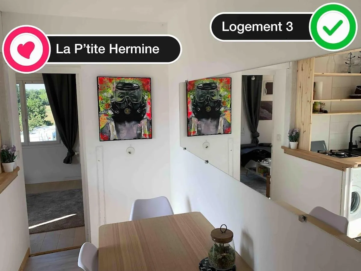 Férel La Petite Hermine, Gite Culturel Petits Bonheurs בית נופש