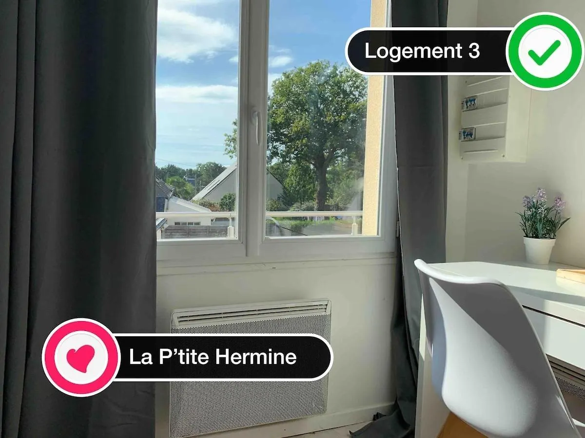 Férel La Petite Hermine, Gite Culturel Petits Bonheurs 0*,